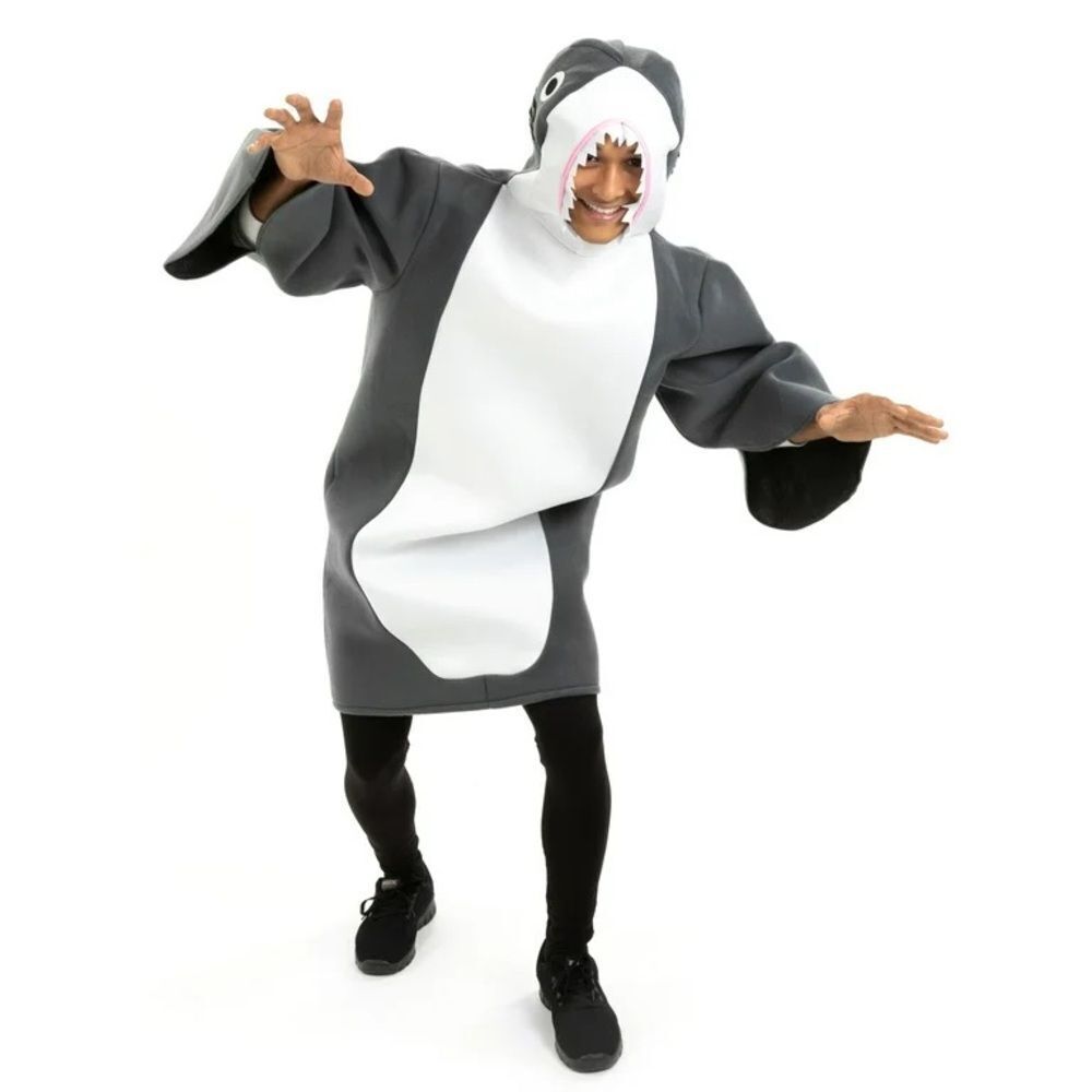 NWT Hauntlook Big Blue Shark Costume OS